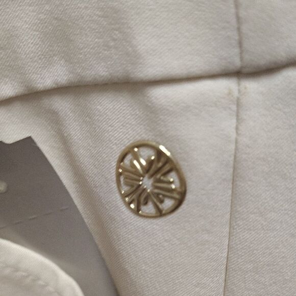 Lilly Pulitzer White Ankle Pants with Modern Fit - Picture 3 of 4